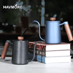 304 stainless steel gooseneck coffee kettle – 600ml barista pour-over espresso tea kettle