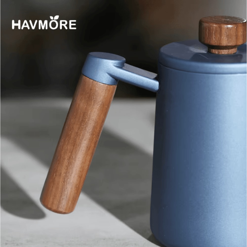 304 Stainless Steel Gooseneck Coffee Kettle 600ml Barista PourOver Espresso Tea Kettle 3