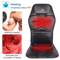 KLASVSA Electric Back Massager Cushion Heated Vibrator Massage Pad With EU Plug For Car Home And O 4