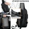 Mens AntiTheft Chest Bag Durable Oxford Fabric Crossbody Backpack For Motorcycle And Casual Sports 4