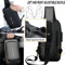 Mens AntiTheft Chest Bag Durable Oxford Fabric Crossbody Backpack For Motorcycle And Casual Sports 4
