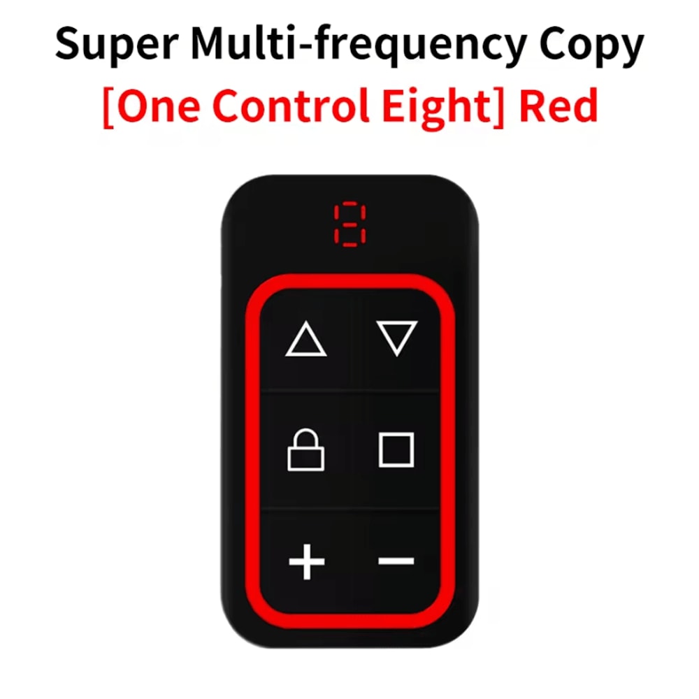 Universal Garage Remote Control Key Duplicator 8Channel MultiFrequency Gate And Door Cloning Contr 6