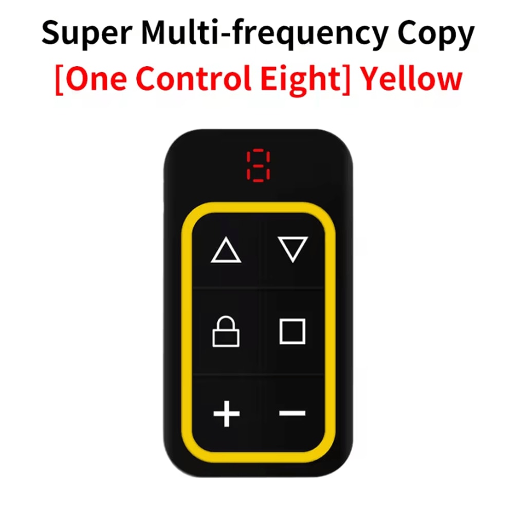 Universal Garage Remote Control Key Duplicator 8Channel MultiFrequency Gate And Door Cloning Contr 7