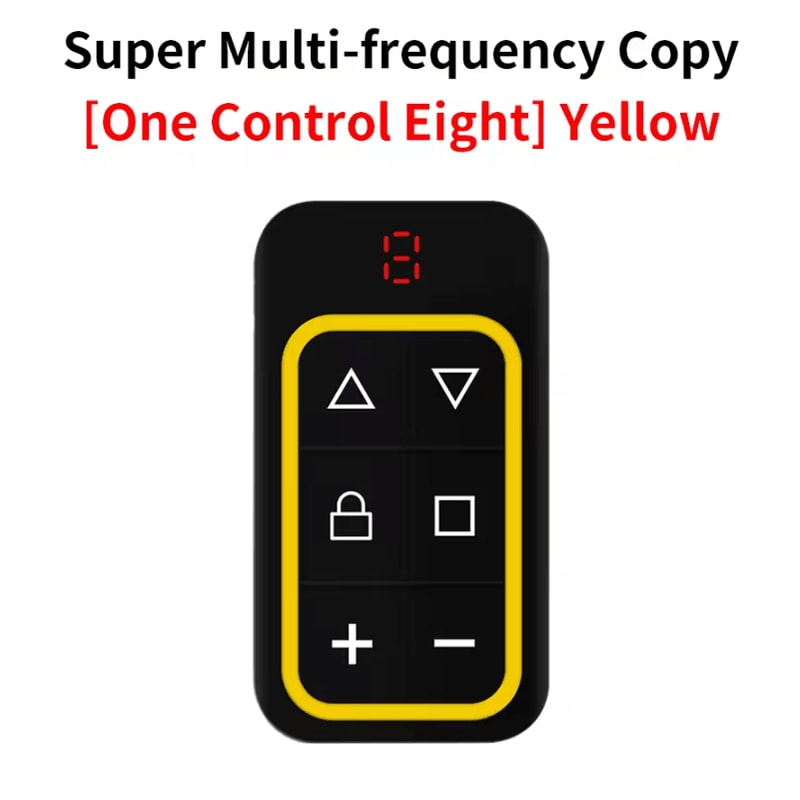 Universal Garage Remote Control Key Duplicator 8Channel MultiFrequency Gate And Door Cloning Contr 7