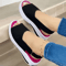 Womens Peep Toe Lightweight Summer Sandals Breathable NonSlip Fashion Footwear 5