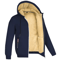 Mens Full Zip Fleece Hoodie Casual Outdoor Sports And Streetwear Jacket 15