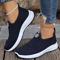 Womens Breathable SlipOn Sneakers Lightweight Casual Sports And Tennis Loafers 10