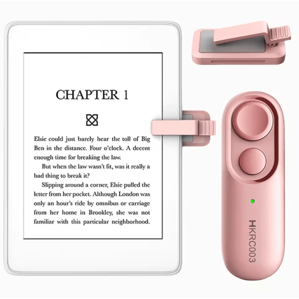 Remote Page Turner And Camera Clicker Wireless Shutter For Phones Cameras And EReaders 3