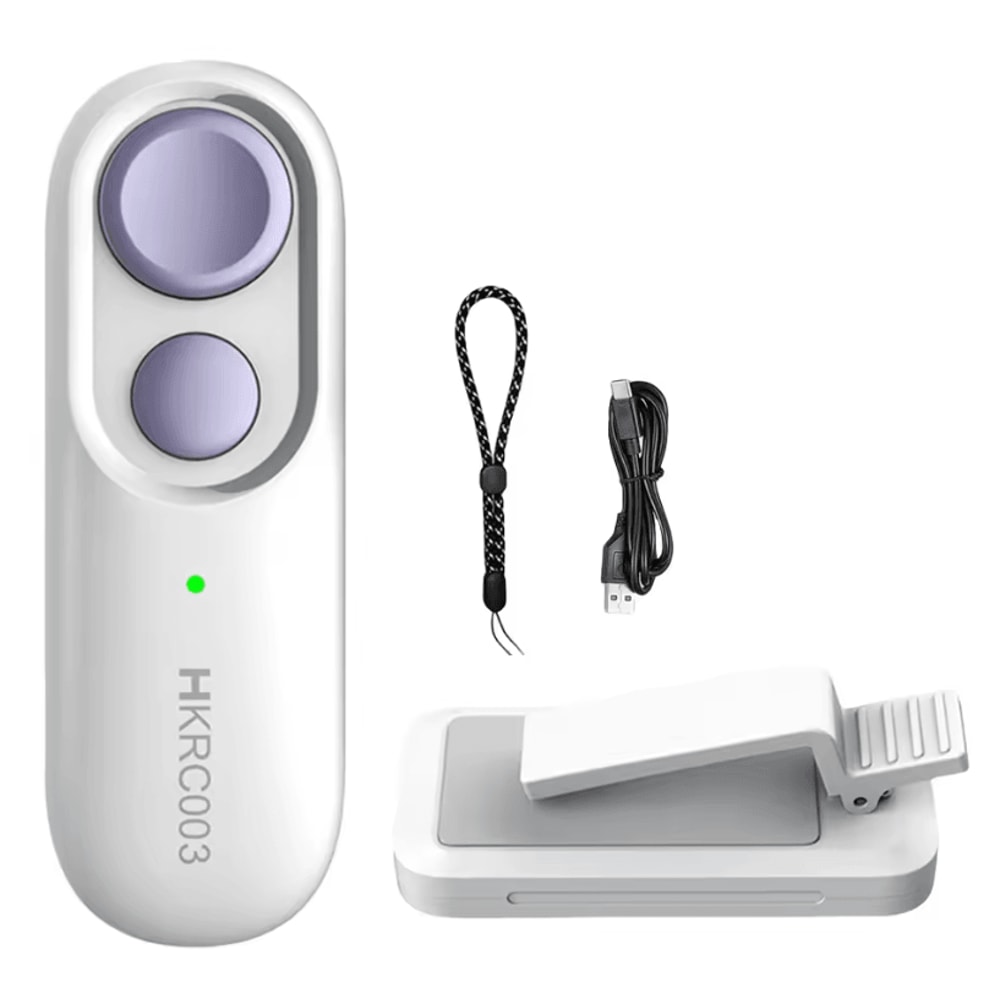 Remote Page Turner And Camera Clicker Wireless Shutter For Phones Cameras And EReaders 13