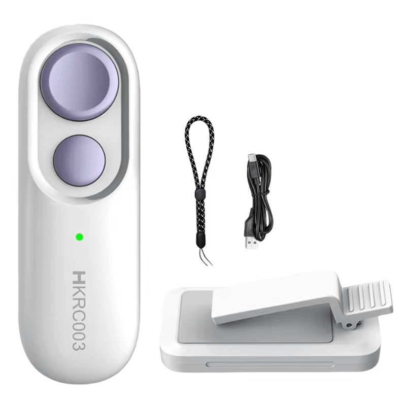 Remote Page Turner And Camera Clicker Wireless Shutter For Phones Cameras And EReaders 13