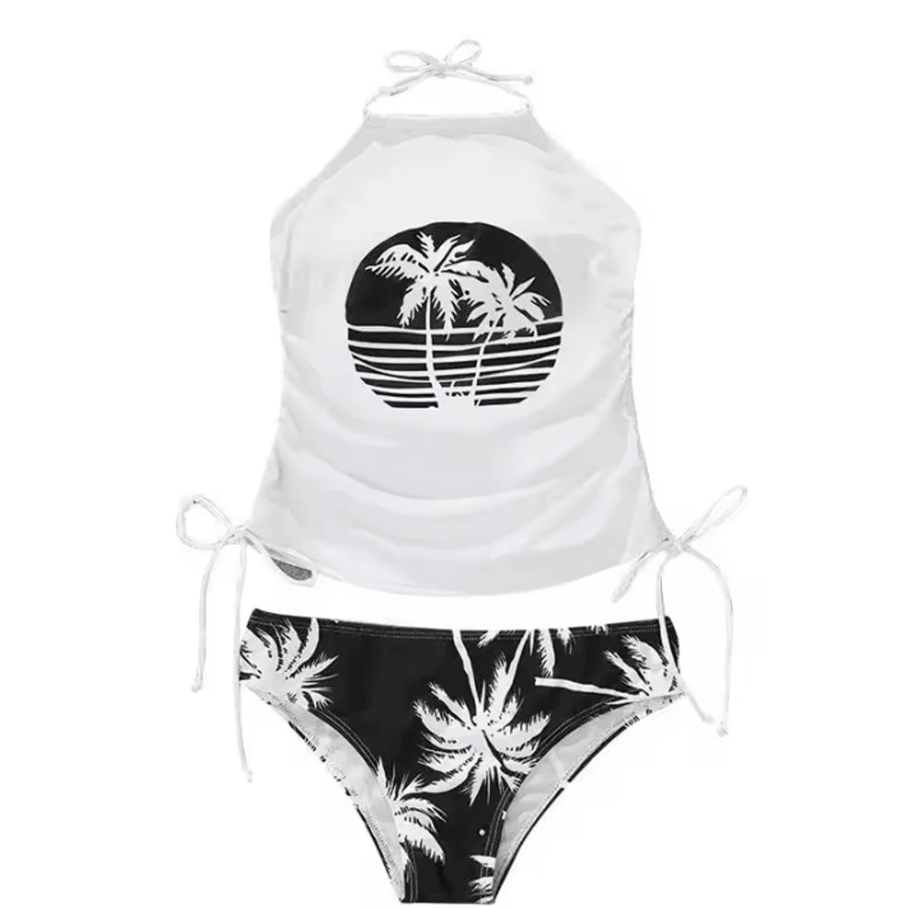 Womens Contrast Mesh One Piece Swimsuit VNeck Backless Tummy Control High Cut Swimwear 6