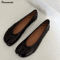 Womens Soft Leather Split Toe Tabi Ballet Flats Comfortable Casual Loafers For Spring And Autumn 0