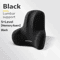 Memory Foam Lumbar Back Cushion MultiFunctional Pain Relief Support Pillow 169 By 39 By 134 In 6