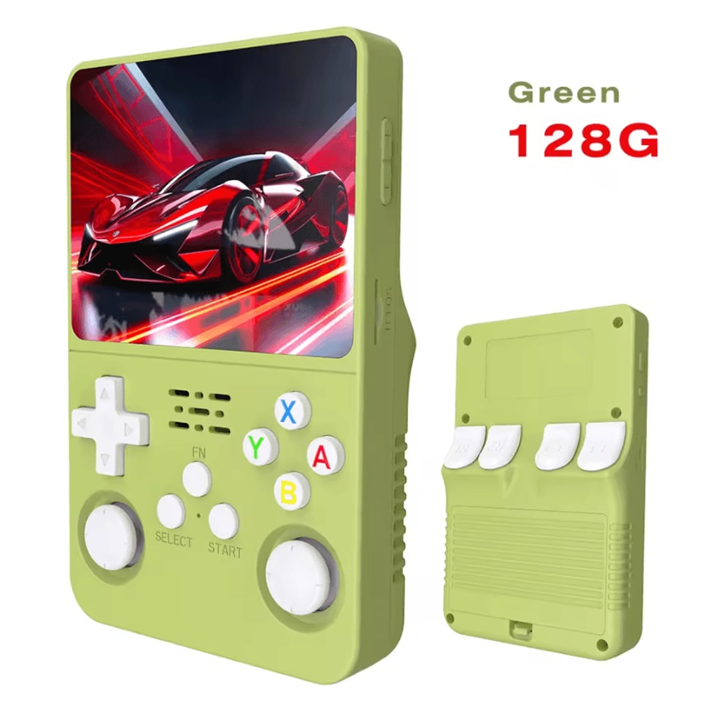 R36S Retro Handheld Game Console 35 Inches IPS Portable Linux System With 64GB Games 16