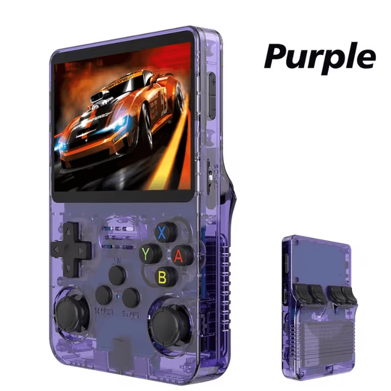 R36S Retro Handheld Game Console 35 Inches IPS Portable Linux System With 64GB Games 10