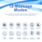 12Mode TENS EMS Muscle Stimulator Electronic Pulse Massager For Pain Relief And Muscle Therapy 2