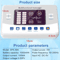 12Mode TENS EMS Muscle Stimulator Electronic Pulse Massager For Pain Relief And Muscle Therapy 5