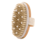 2in1 Natural Bristle Body Massage Brush Dry Skin Exfoliator And AntiCellulite Circulation Massager 8