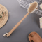 2in1 Natural Bristle Body Massage Brush Dry Skin Exfoliator And AntiCellulite Circulation Massager 10