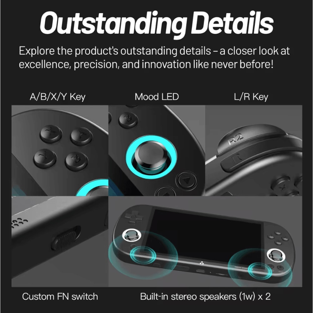 Trimui Smart Pro Handheld Game Console Portable Retro Gaming Player With 496 Inches IPS Screen 1