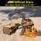 4WD Remote Control Excavator And Bulldozer RC Construction Vehicle Toy Alloy Dump Truck For Kids 1