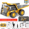 4WD Remote Control Excavator And Bulldozer RC Construction Vehicle Toy Alloy Dump Truck For Kids 9