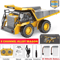 4WD Remote Control Excavator And Bulldozer RC Construction Vehicle Toy Alloy Dump Truck For Kids 8
