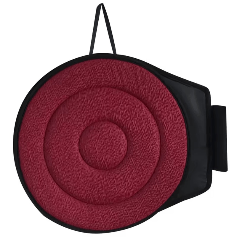 360 Degree Rotating Seat Cushion Memory Foam Swivel Car And Chair Comfort Pad 11