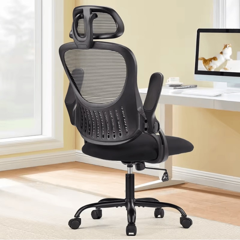 JHK Ergonomic Mesh Office Chair Adjustable Headrest And Lumbar Support Desk Chair 7