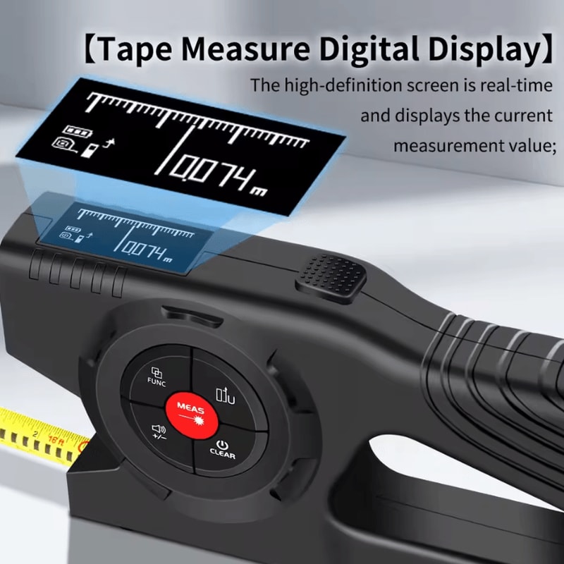 Snakol 3in1 Laser Tape Measure High Accuracy Laser Distance Meter And Electronic Ruler 3