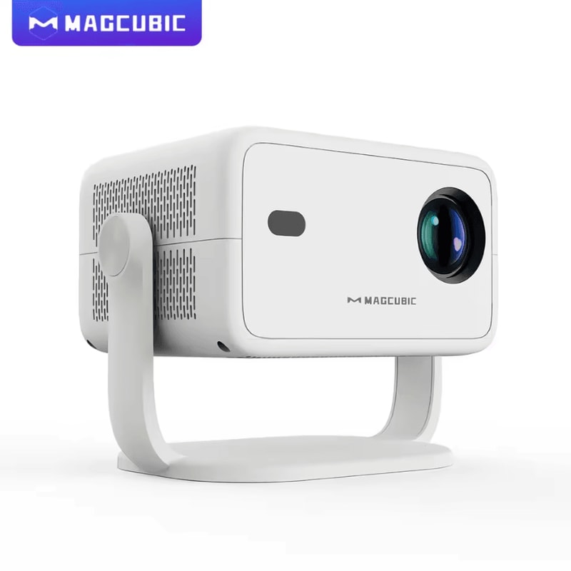Magcubic Native 1080P Android 14 Projector 650ANSI Outdoor And Home Cinema With Auto Keystone And 6