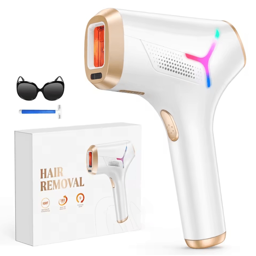 990000 Flashes IPL Laser Hair Removal PainFree Permanent Hair Removal For Body Bikini And Face 4