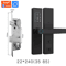 Smart Bluetooth Door Lock Tuya App Compatible Biometric Fingerprint Electronic Home Lock 16