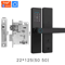 Smart Bluetooth Door Lock Tuya App Compatible Biometric Fingerprint Electronic Home Lock 6