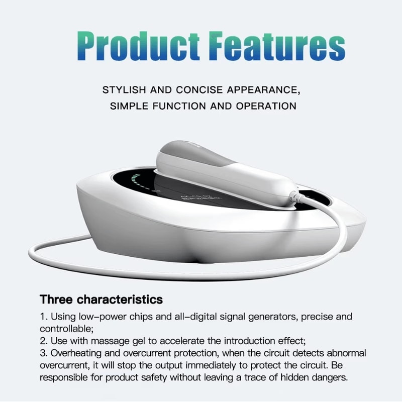 Ultrasound Physiotherapy Massage Device 1MHz NonDrug Muscle And Joint Pain Relief Machine 3