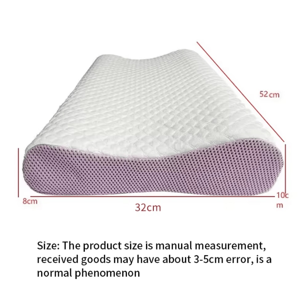 Breathable Air Layer TPE Pillow Zero Pressure Cervical Neck Support Pillow 2047 By 1378 In 5