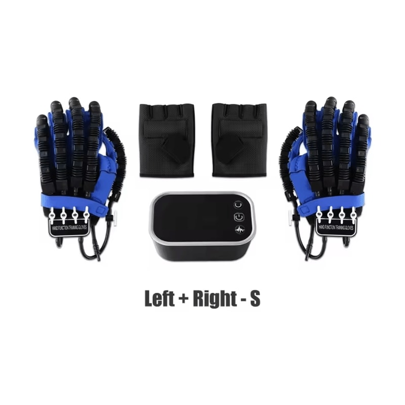 Left And Right Hand Finger Rehabilitation Exerciser Robot Gloves Stroke And Hemiplegia Therapy Tra 16