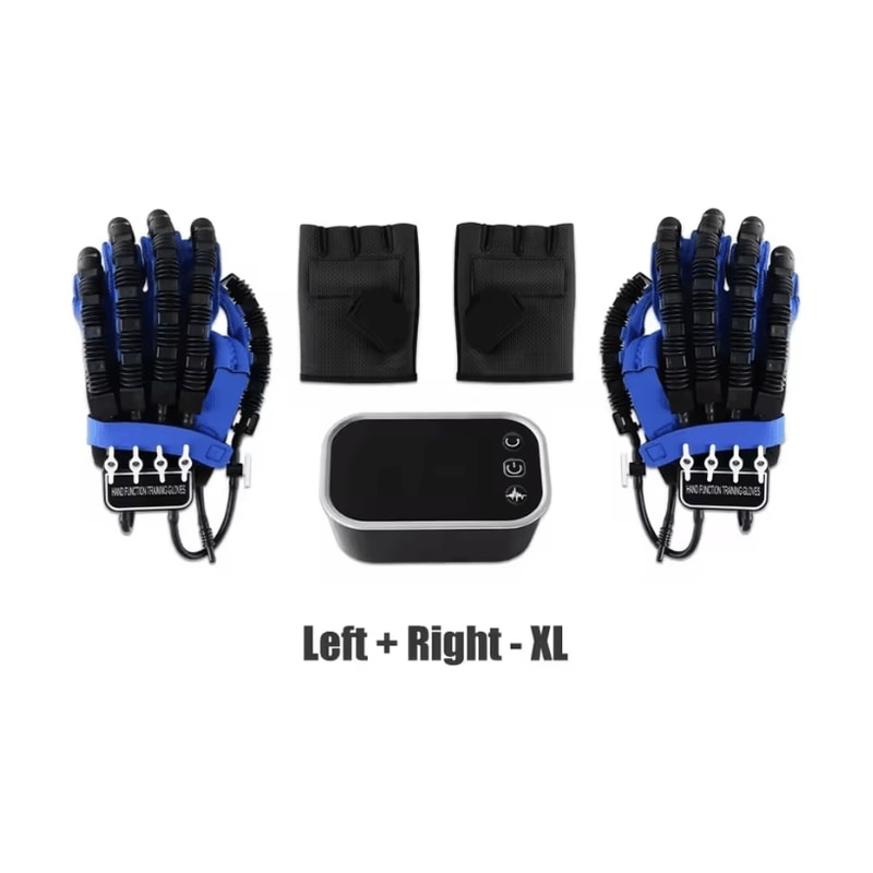 Left And Right Hand Finger Rehabilitation Exerciser Robot Gloves Stroke And Hemiplegia Therapy Tra 19