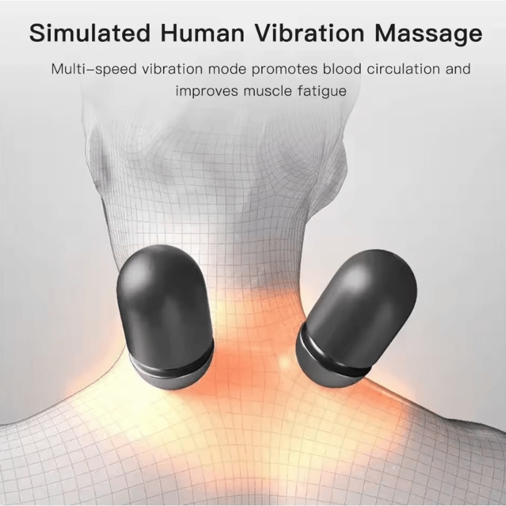 Electric Cervical Massage Pillow Hot Compress And Vibration Neck Traction Relaxation Pillow With S 3