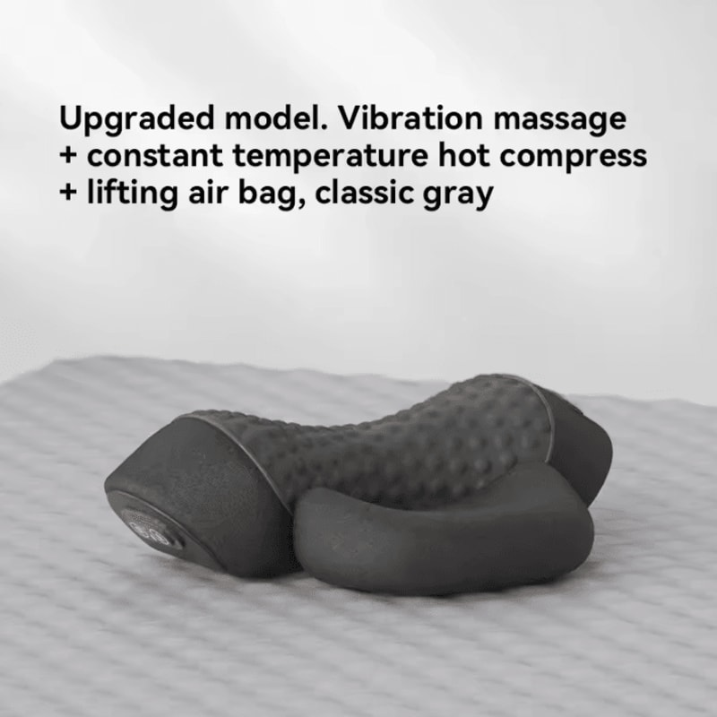Electric Cervical Massage Pillow Hot Compress And Vibration Neck Traction Relaxation Pillow With S 6