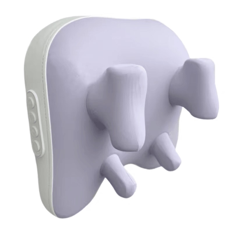 JAIYORL Wireless Electric Massage Pillow Heated Shiatsu Massager For Neck Back Waist And Legs 7