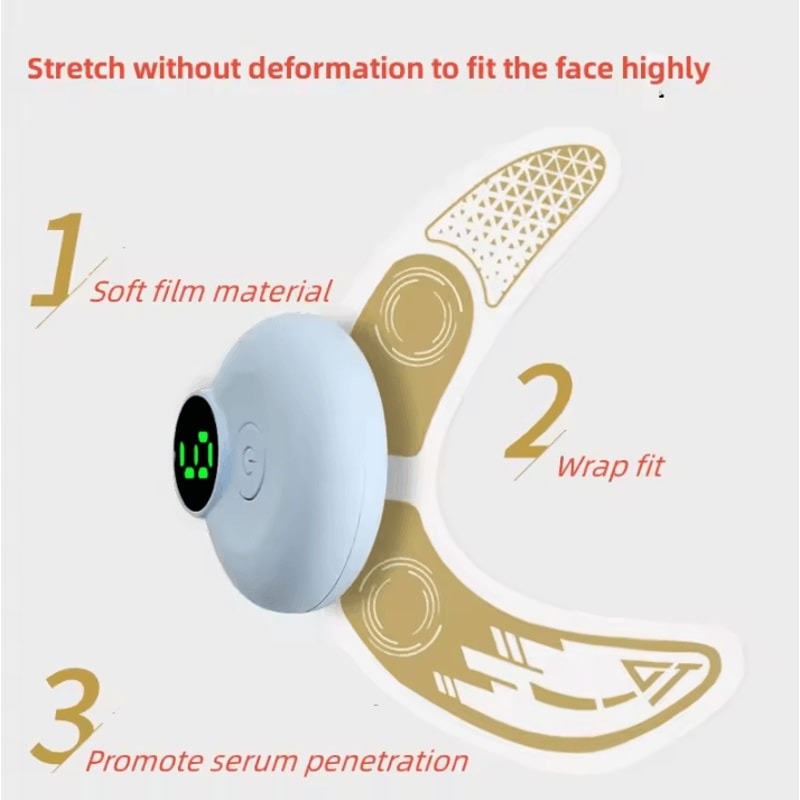 EMS Eye Massager Patch Facial Eye Lifting And Fatigue Relief Device For Eye Bags And Dark Circles 4
