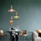 Retro Colorful Glass Pendant Lights Creative LED E27 Hanging Lighting For Living Room And Bedroom 4