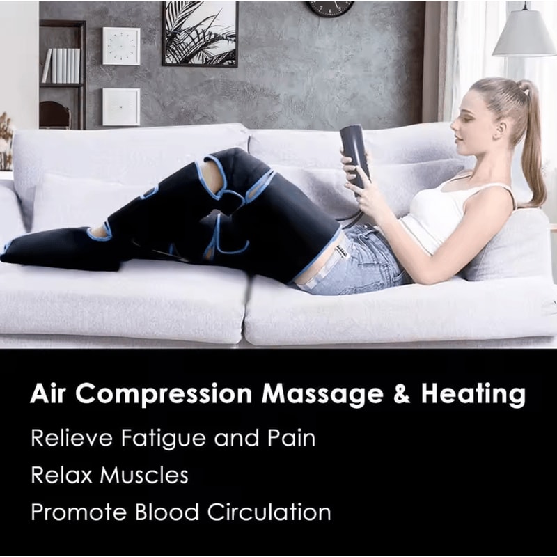 Foot Air Pressure Leg Massager 360 Degree Circulation And Muscle Relaxation Device For Feet And Le 1