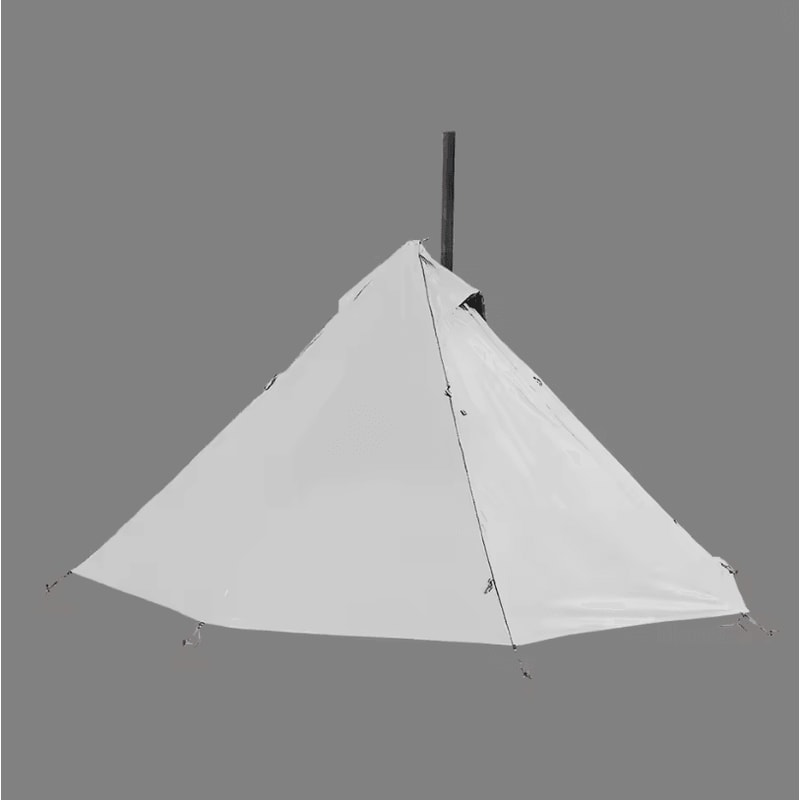 Ultralight Hot Tent With Chimney Window OnePerson Double Layer Tipi Teepee Bushcraft Shelter 6