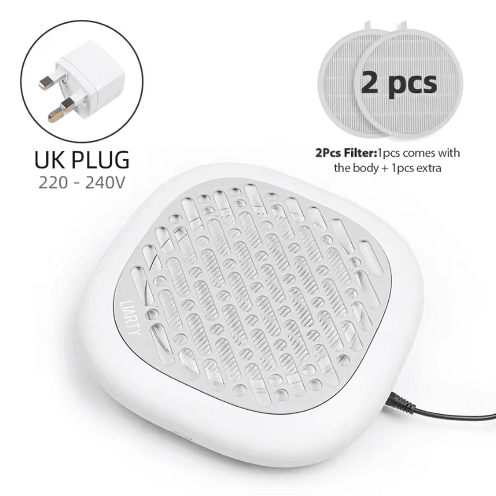 130W Nail Dust Collector Professional Brushless Nail Dust Extractor Vacuum Cleaner 13