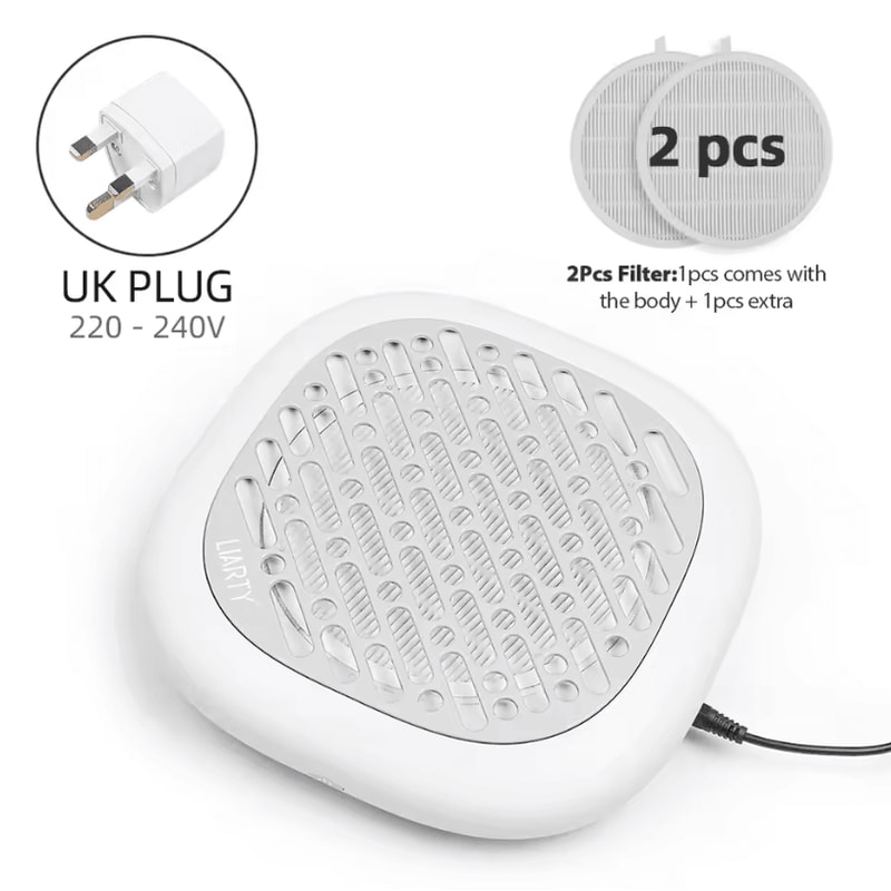 130W Nail Dust Collector Professional Brushless Nail Dust Extractor Vacuum Cleaner 13