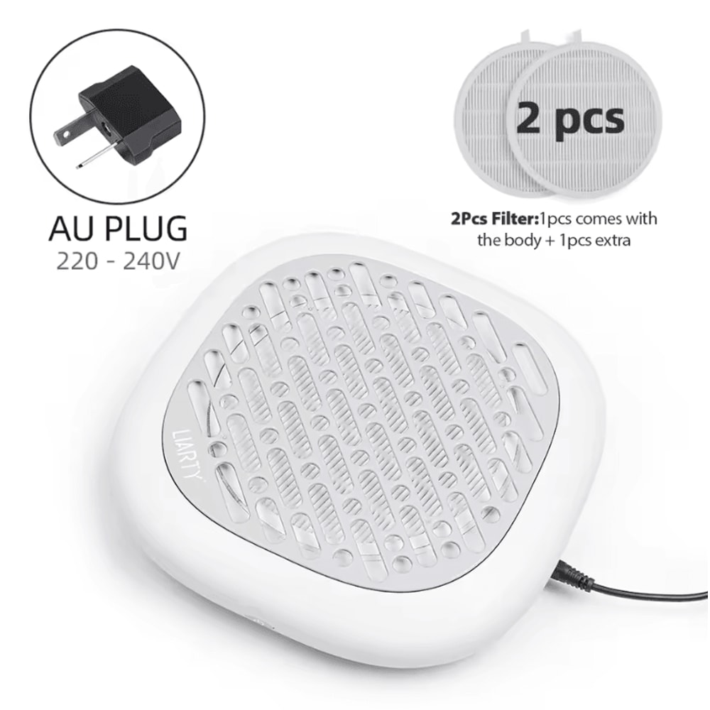 130W Nail Dust Collector Professional Brushless Nail Dust Extractor Vacuum Cleaner 15