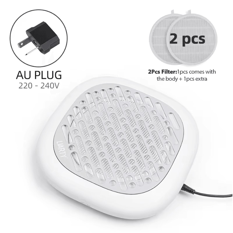 130W Nail Dust Collector Professional Brushless Nail Dust Extractor Vacuum Cleaner 15