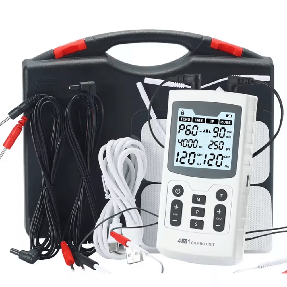 4in1 Electric Muscle Stimulator HighFrequency Pulse Physiotherapy Device 7